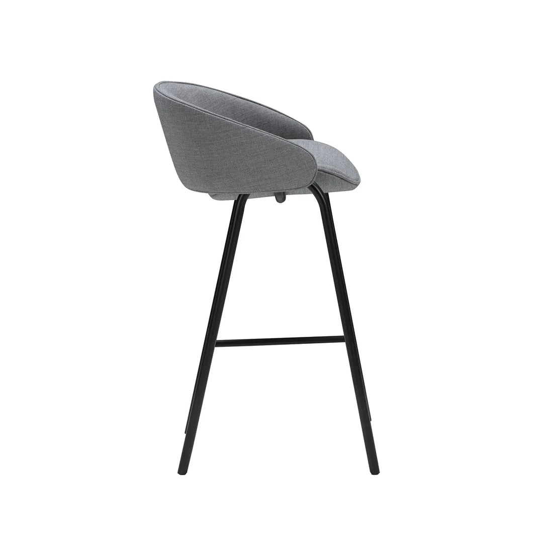 Wendelbo Folium Barhocker, Grau (Remix 143)