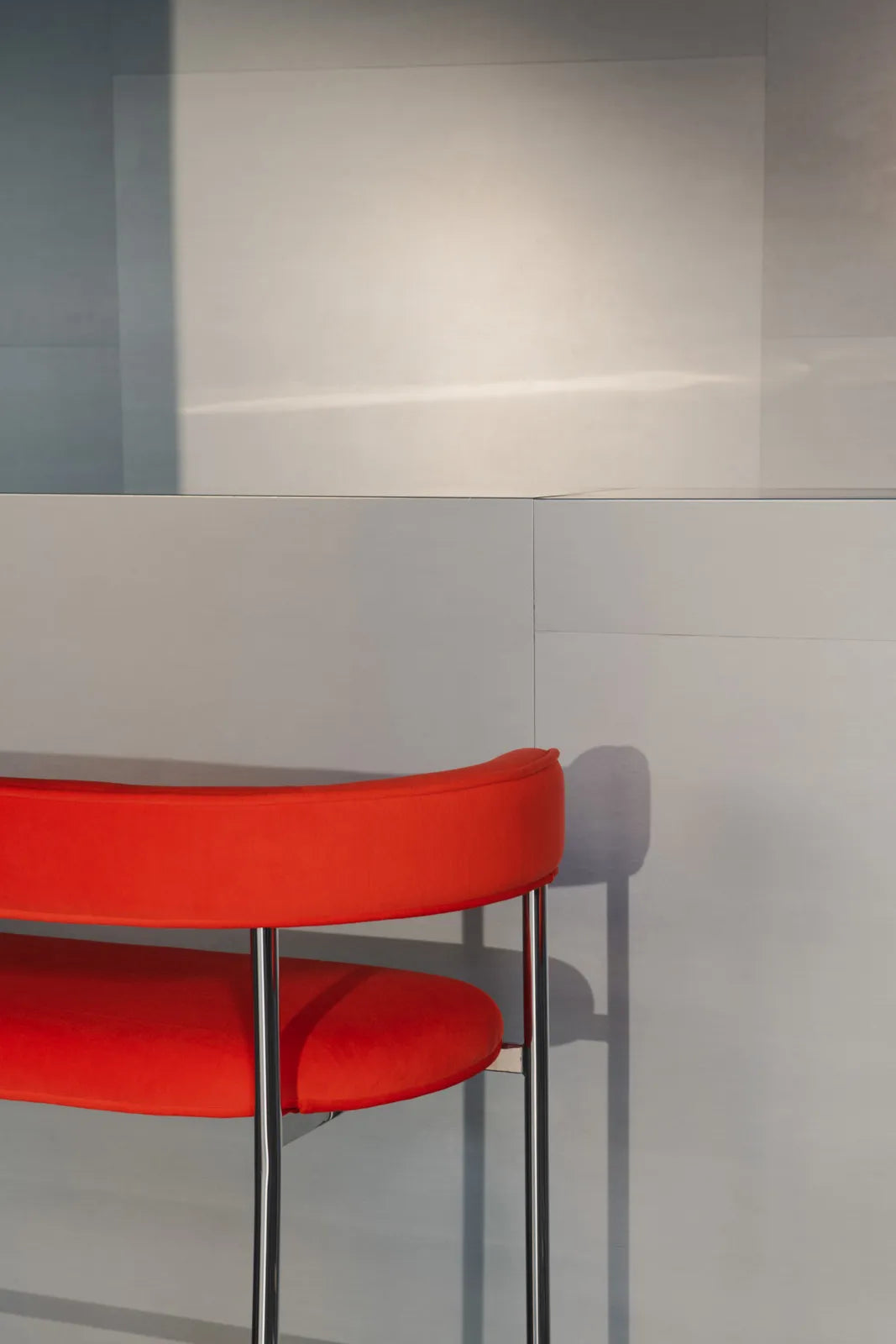 Møbel Copenhagen FONT Bar Sofa 75cm - Gentle 553 Kvadrat/Poleret stål stel