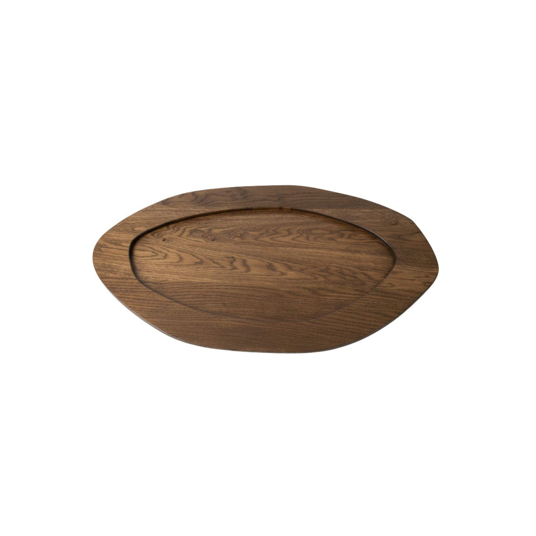 Fora Projects Wooden Tray Large, Røget Eg