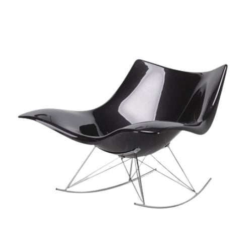 Fredericia Stingray Gyngestol - Sort / Krom