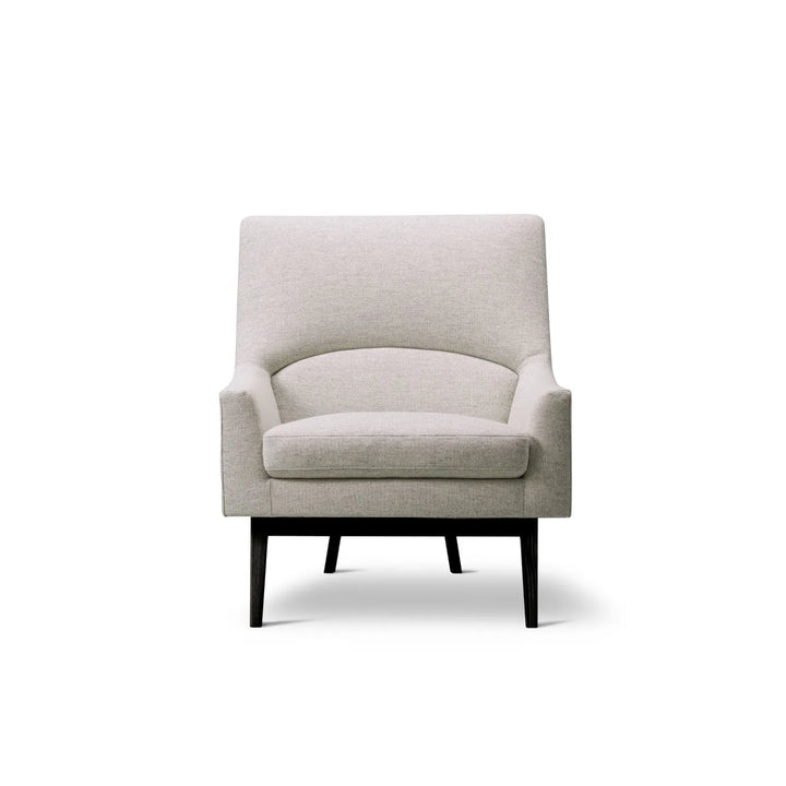 Fredericia A-Chair Lænestol - Hallingdal 65 103/ Sort eg