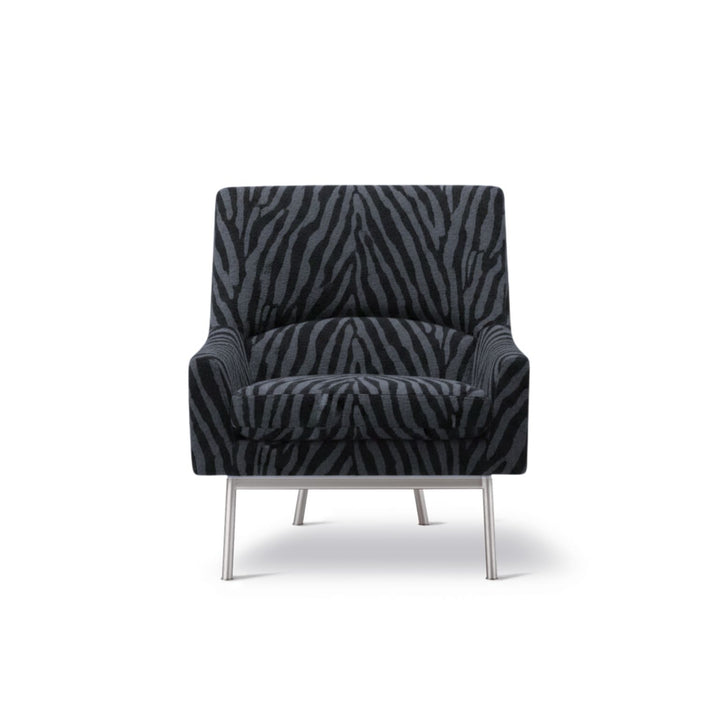 Fredericia A-chair 6542 Lounge Chair - Tablu 182 / matte chrome frame