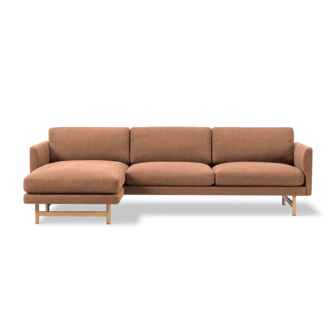 Fredericia Calmo Chaiselong Sofa 3 Personers - Ecriture 570 / Eg