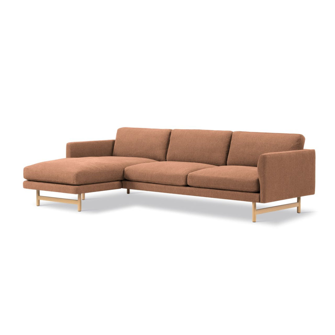 Fredericia Calmo Chaiselong Sofa 3 Personers - Ecriture 570 / Eg