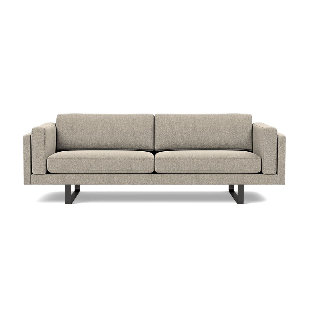 Fredericia EJ280 3 Personers Sofa - Bardal 340 / Sort Medestel