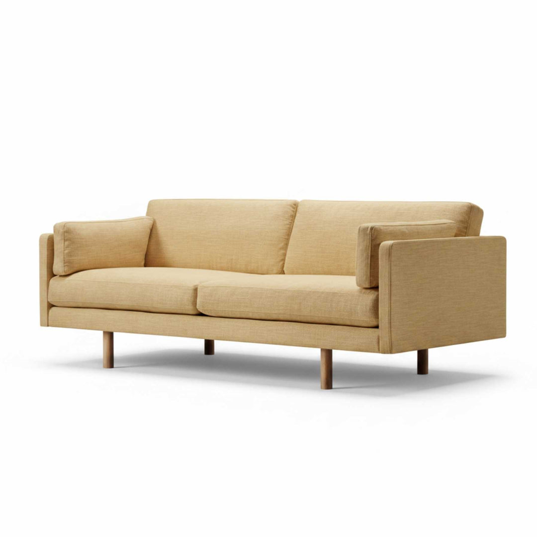 Fredericia Furniture EJ220 3 pers. sofa - Linara Safari/Eg