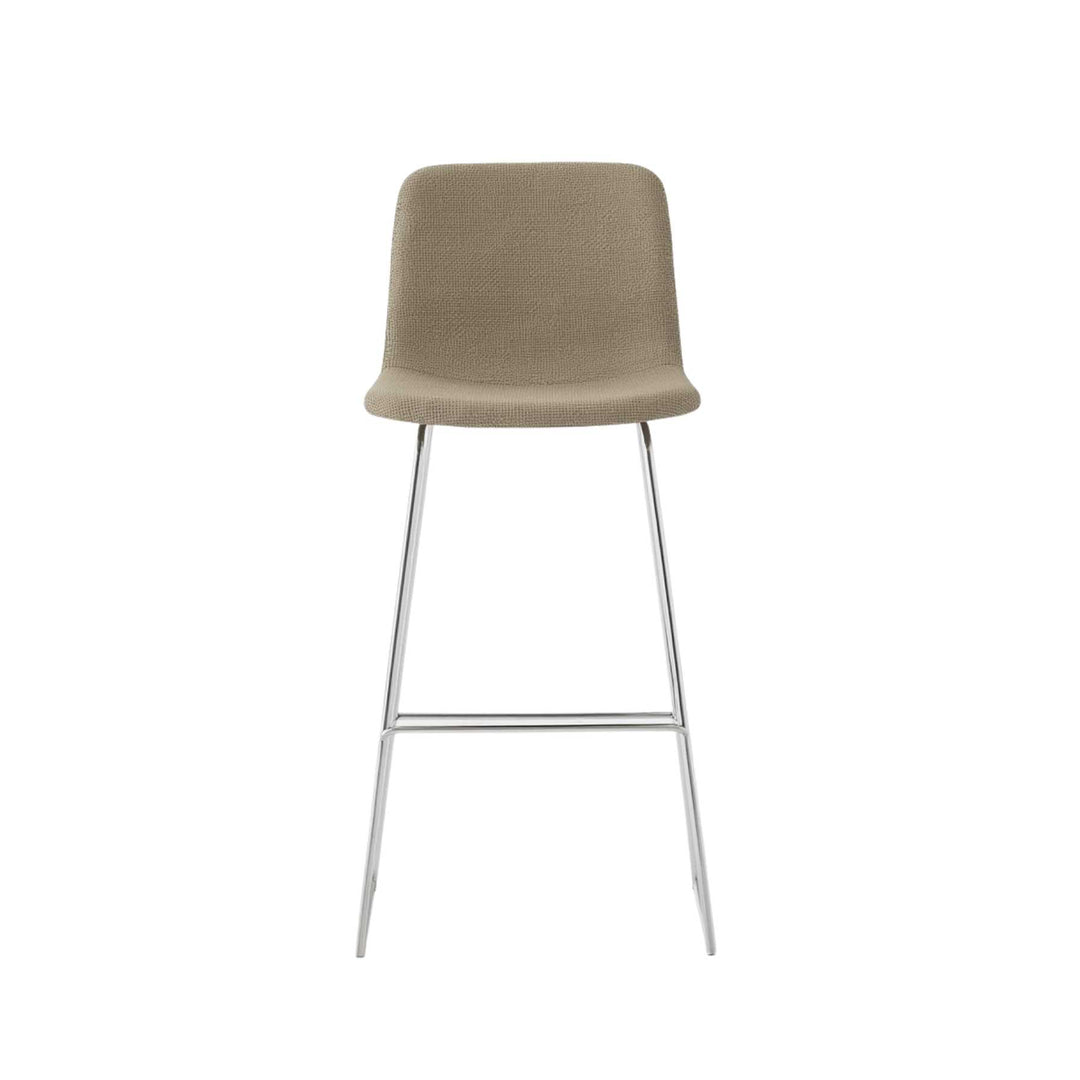 Fredericia Furniture Pato 4317 Barstol H69, Re-wool 218/Krom
