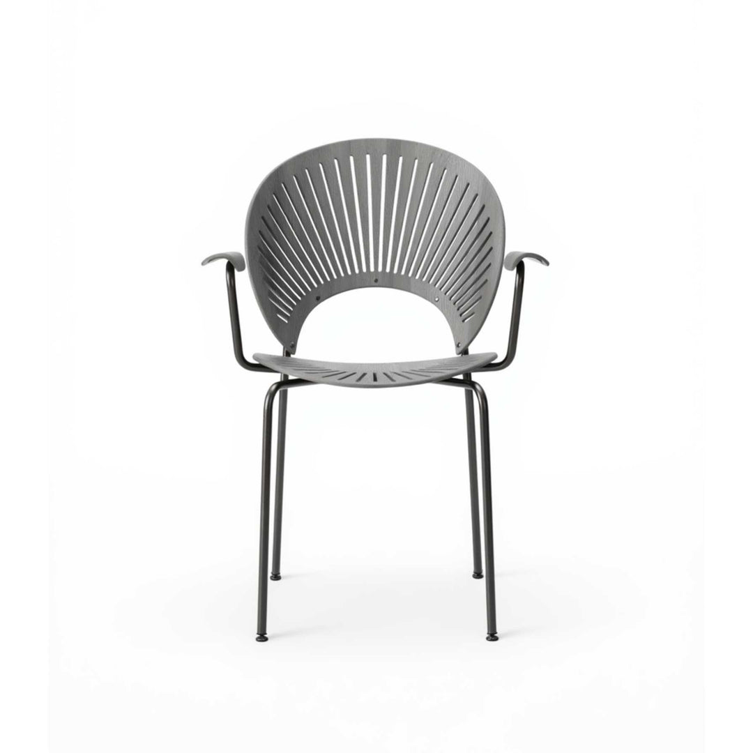 Fredericia Furniture Trinidad Armstol 3399 - Gråbejdset Eg/Sort