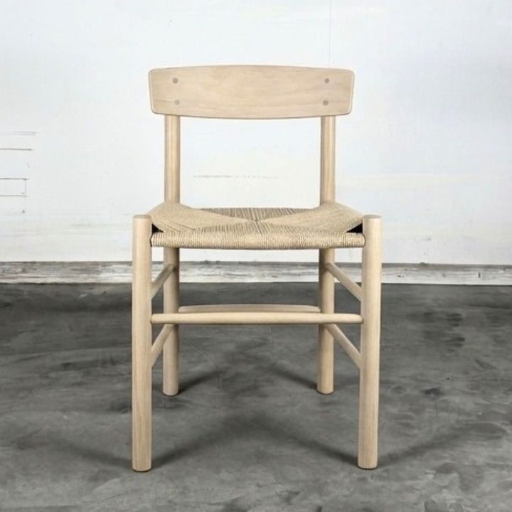 Fredericia Furniture Børge Mogensen J39 Folkestolen (Højde 44,5 cm) - Eg Sæbe