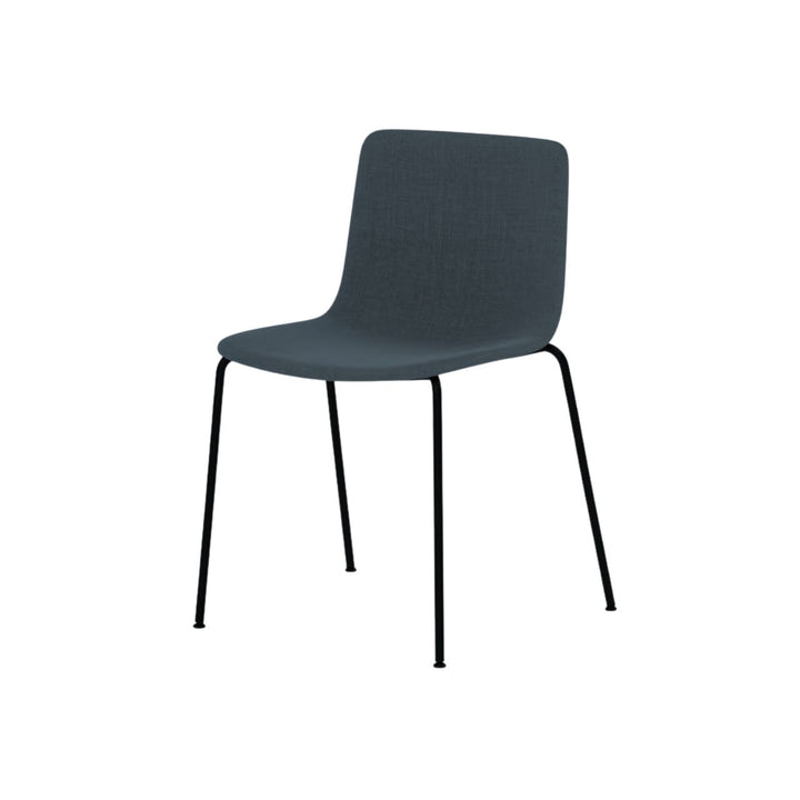 Fredericia Pato 4 Leg Chair - Mørkeblå (Remix 753) / Sort