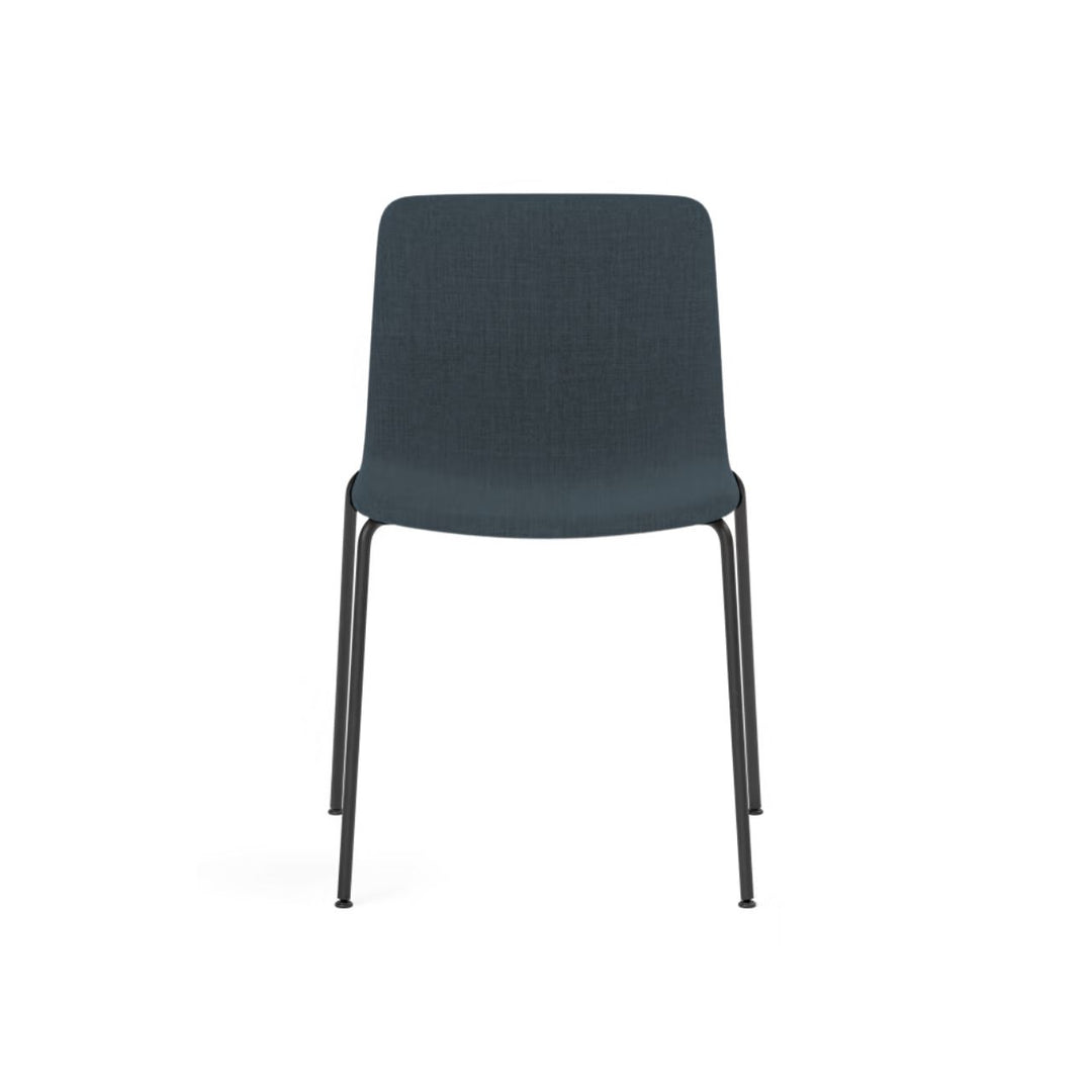 Fredericia Pato 4 Leg Chair - Mørkeblå (Remix 753) / Sort