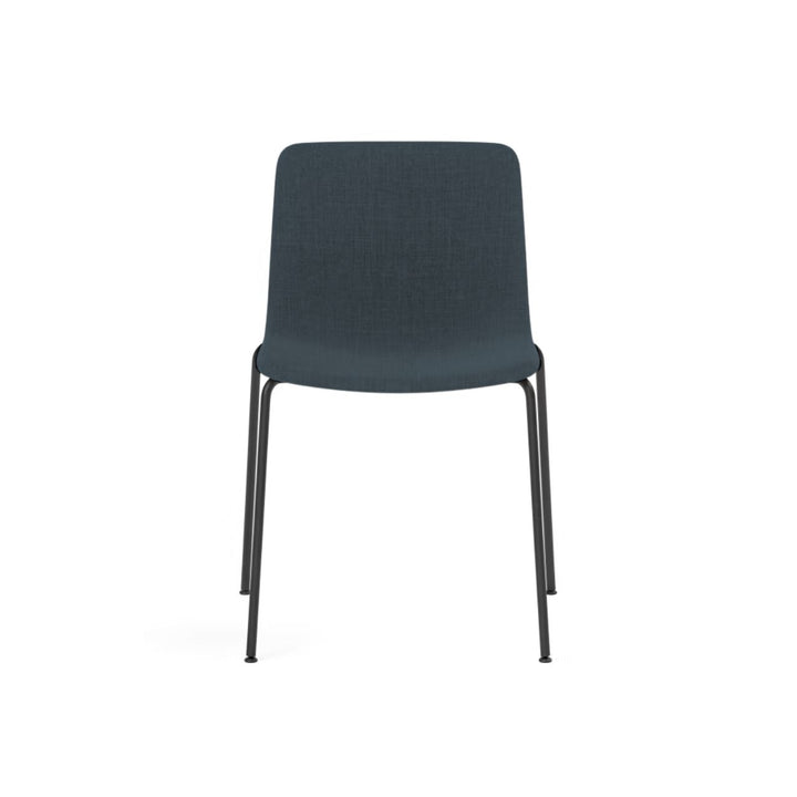 Fredericia Pato 4 Leg Chair - Mørkeblå (Remix 753) / Sort