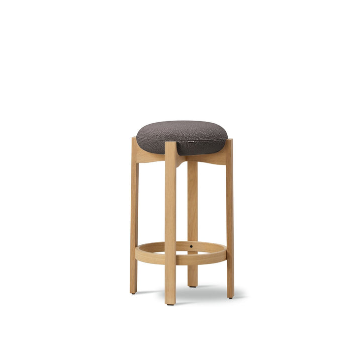 Fredericia Pioneer Barstool H67 - Barnum 11 Brown / Eg