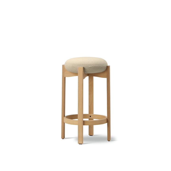 Fredericia Pioneer Barstool H67 - Hallingdal 220 / Eg