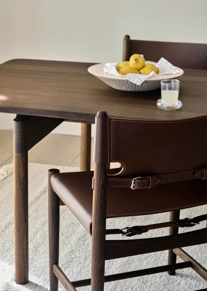 Fredericia Post Table Spisebord L225 - Røget Eg Olie