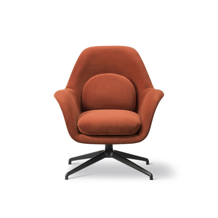 Fredericia Swoon Lounge Petit 1776 - Savoy 63082 / Black metal