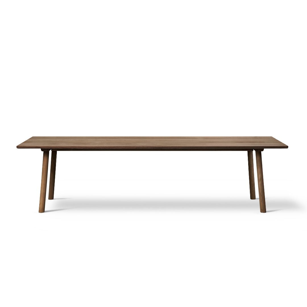Fredericia Taro Table Bord med riller L280 - Røget Eg