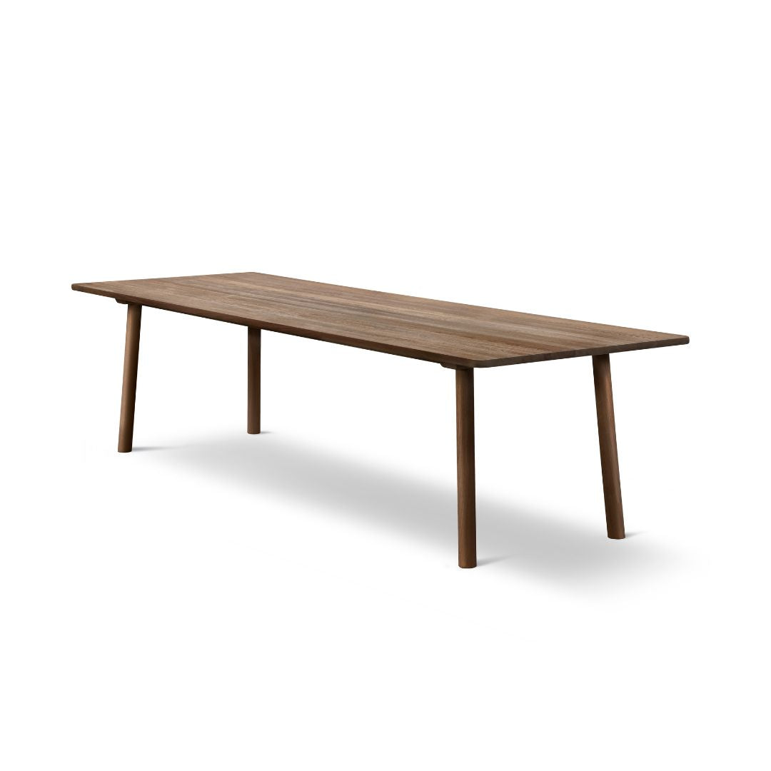 Fredericia Taro Table Bord med riller L280 - Røget Eg