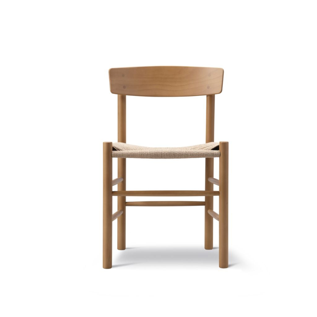 Fredericia Furniture Børge Mogensen J39 Folkestolen - Vintage Lak / Naturflet