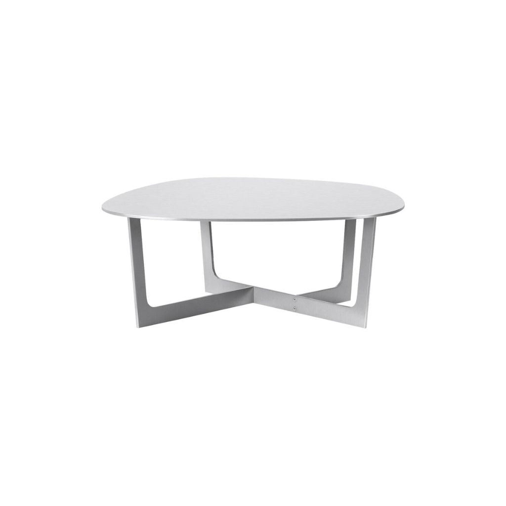 Fredericia Furniture Insula Sofabord - Børstet Alu, H:30