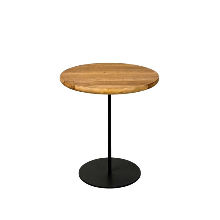 Fredericia Furniture Pal Sidebord Ø37,5 - Valnød Olie / Sortlakeret