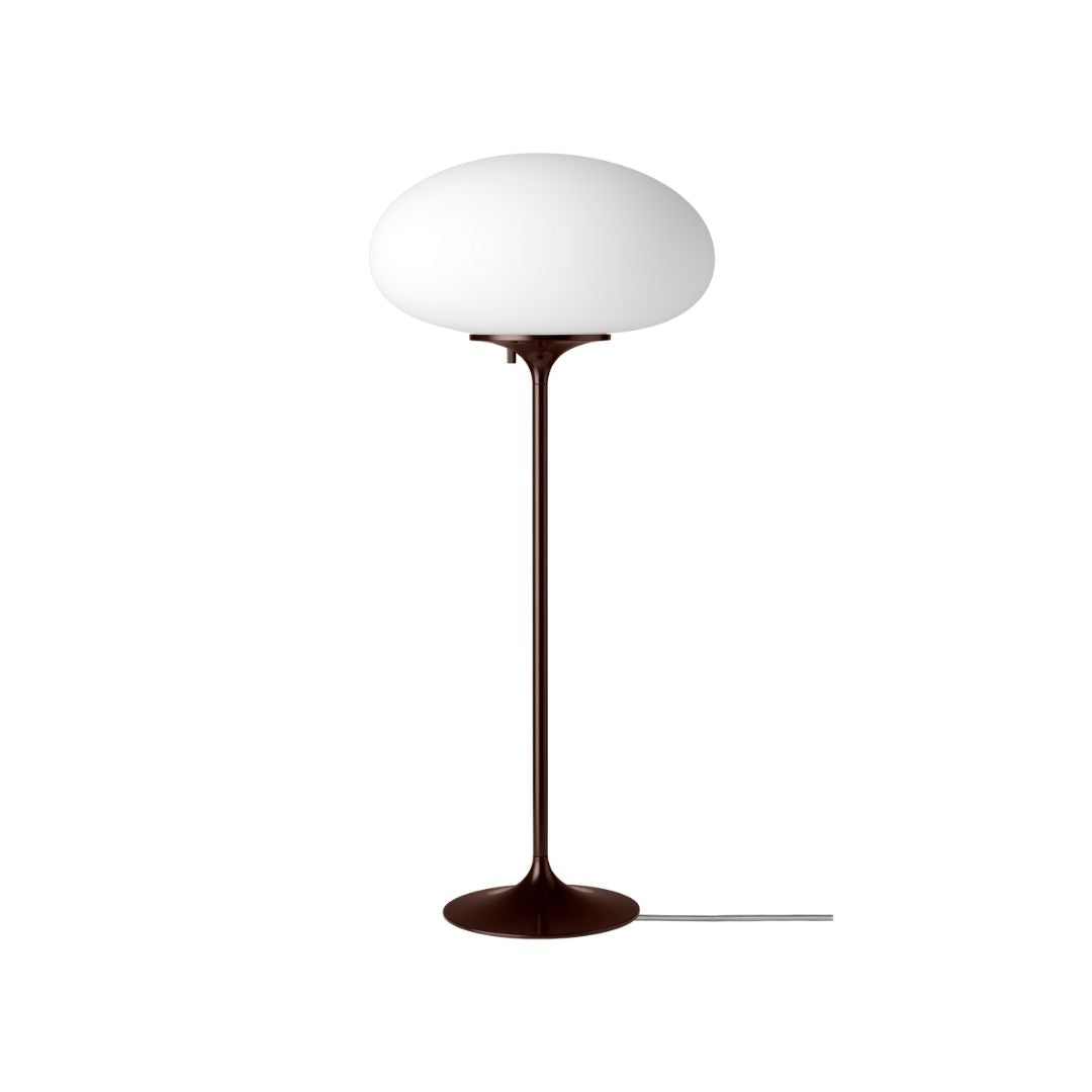 GUBI Stemlite Table Lamp H70, Black Red