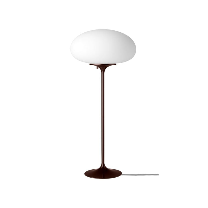 GUBI Stemlite Table Lamp H70, Black Red
