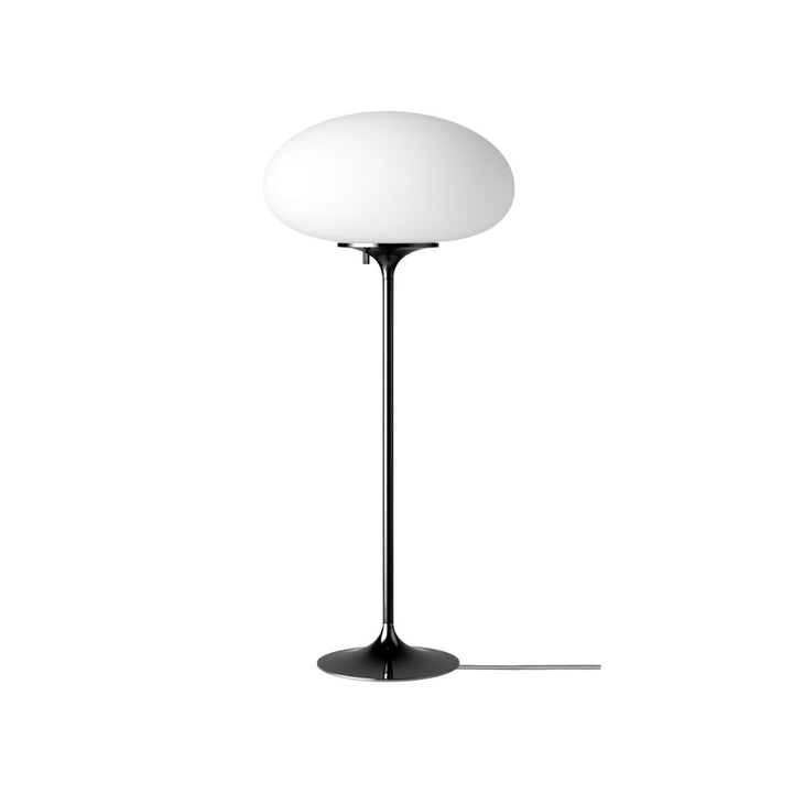 GUBI Stemlite Table Lamp H70, Sort Krom