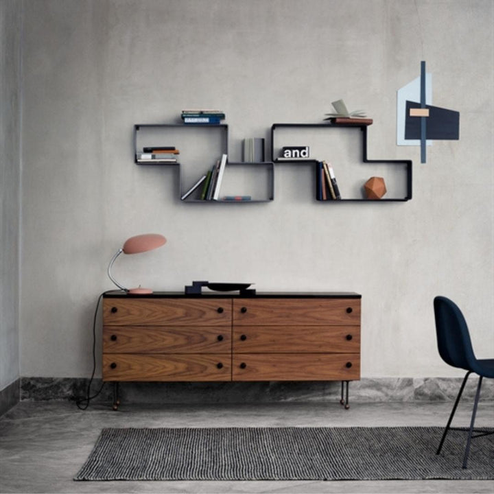 GUBI Dédal Regal, Rubinrot