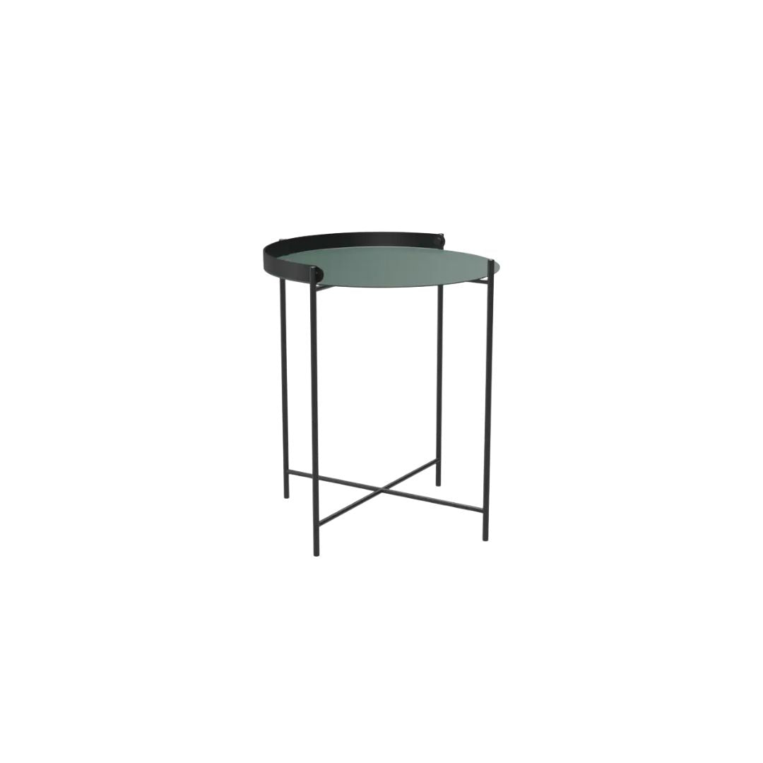 HOUE EDGE Tray Table Ø46,5, Grøn