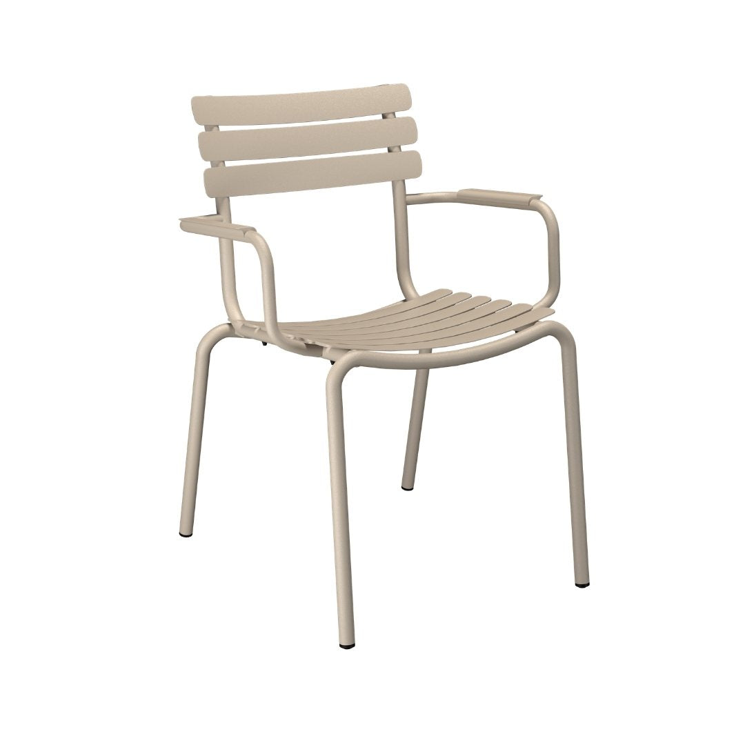 HOUE ALUA Havestol m. armlæn, Beige