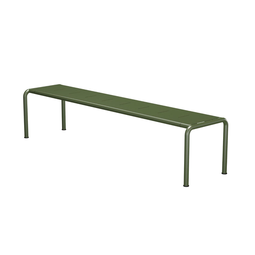 HOUE AVANTI Havebænk Large, Olivengrøn Aluminium