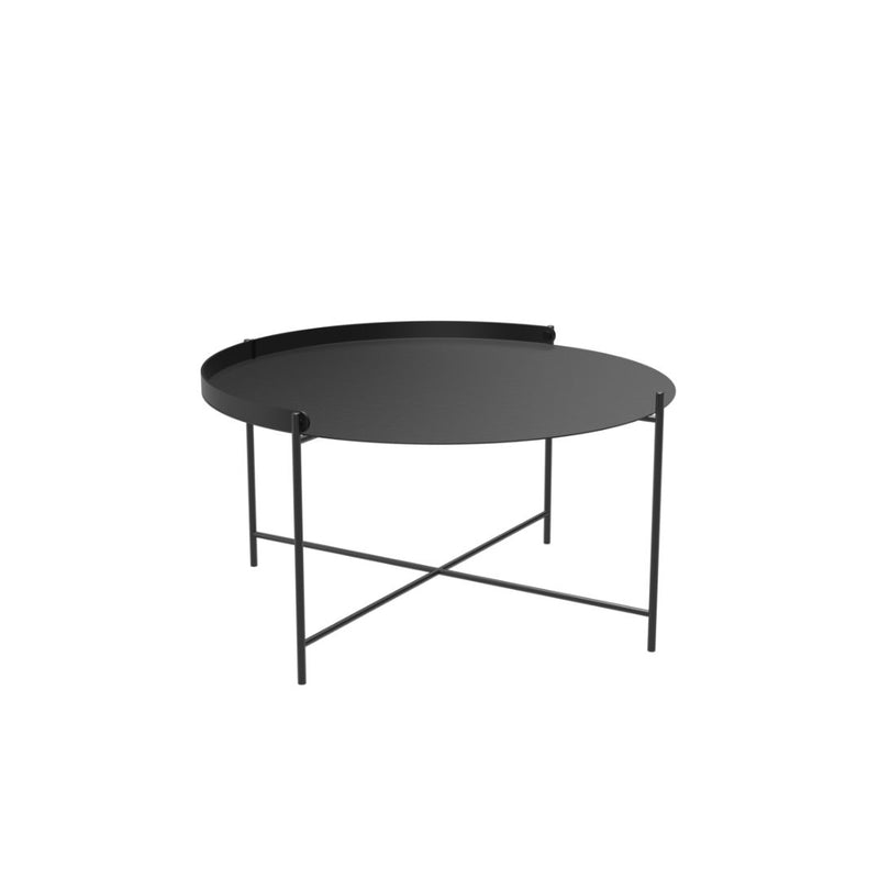 HOUE EDGE Tray Table Ø76, Sort