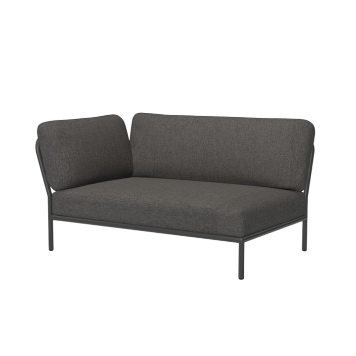 HOUE LEVEL Lounge Havesofa Venstre hjørnemodul, Grå/Grå