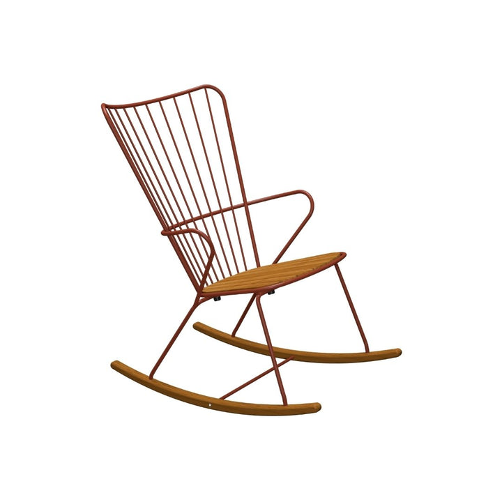 HOUE PAON Outdoor Rocking Chair, Blue