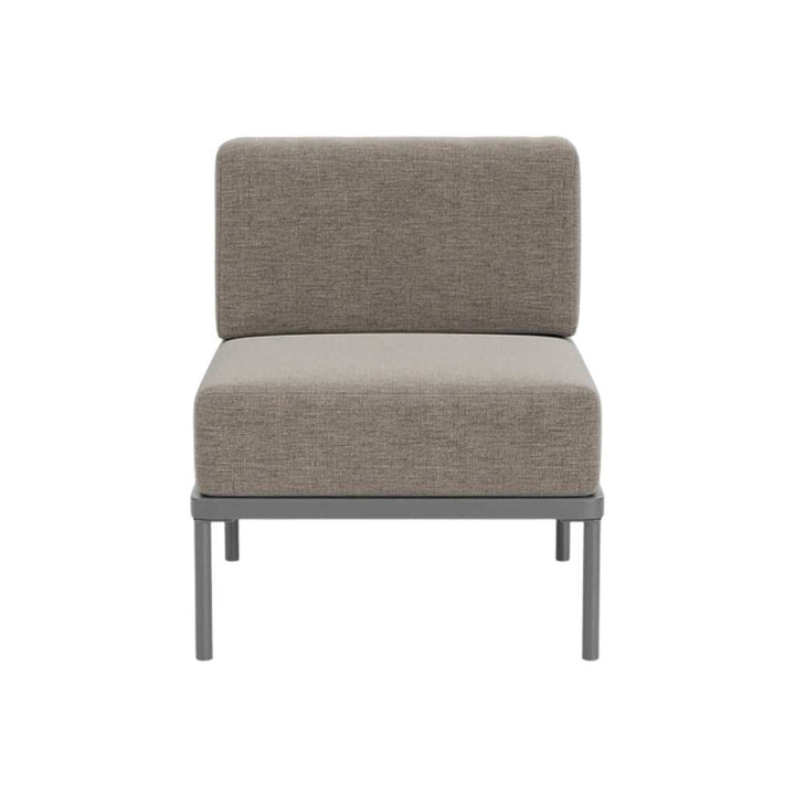 Hadley Udendørs 1 personers modul - Sesame/Anthracite Grey Steel