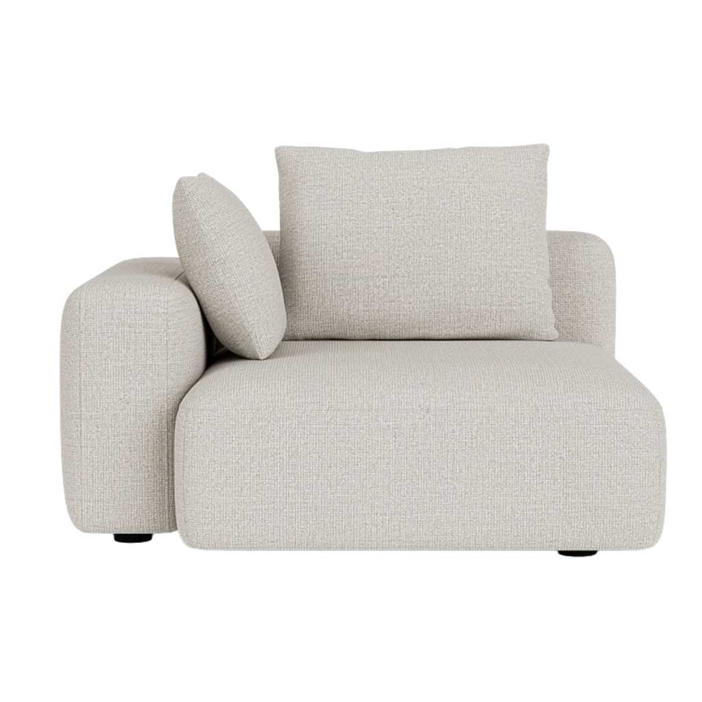 Hailey 1 Personers Sofamodul Venstre - Nola sand