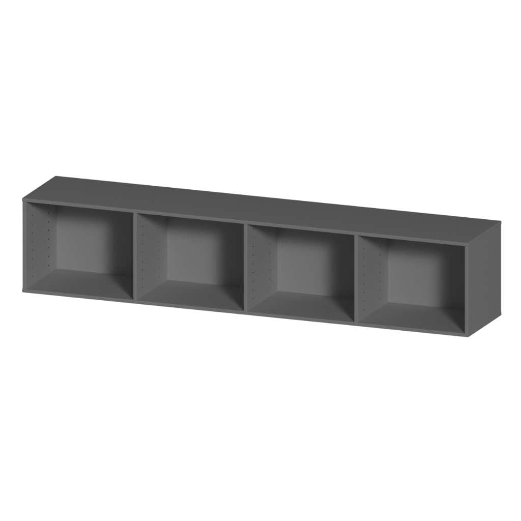 Hammel Furniture EDGE Reol, 169,5x34,4x32,5 cm, Antracit