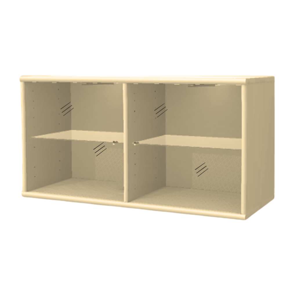 Hammel Furniture MISTRAL Cabinet w/ glass doors 89x41.6x32.5 cm, Soap light