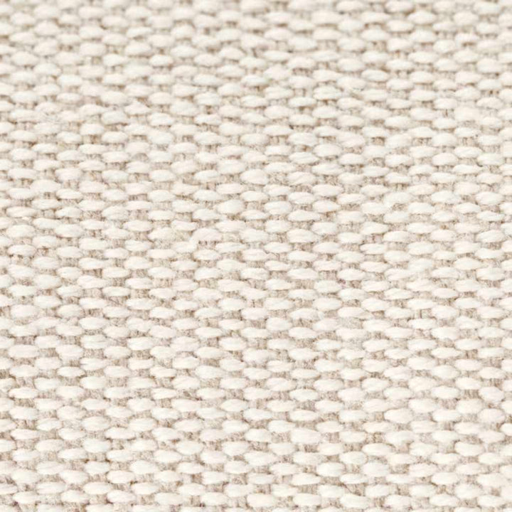 Hem Puffy Ottoman Fodskammel, Natur / Rustfrit stål