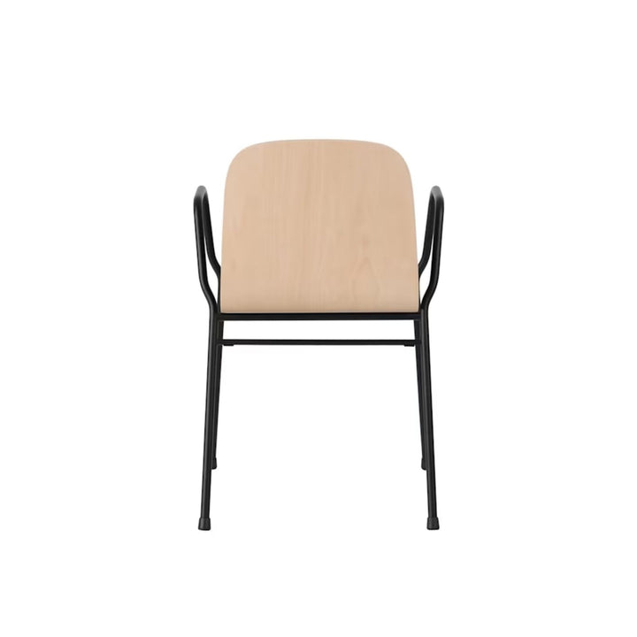 Hem Touchwood Stol m. armlæn, Bøg / Beige / Sort