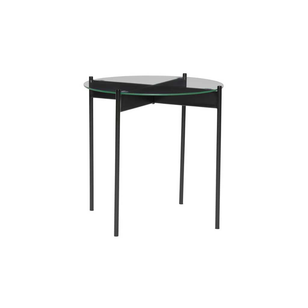Hübsch Beam Beistelltisch Schwarz