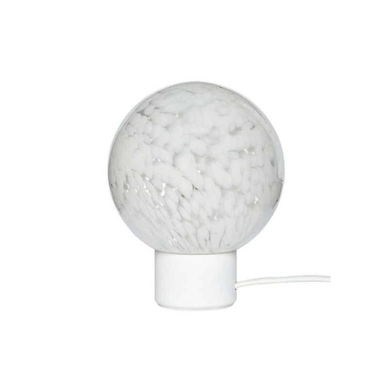 Hübsch Cloud Bordlampe Hvid