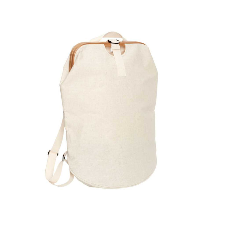 Hübsch Ecru Vasketøjstaske Beige