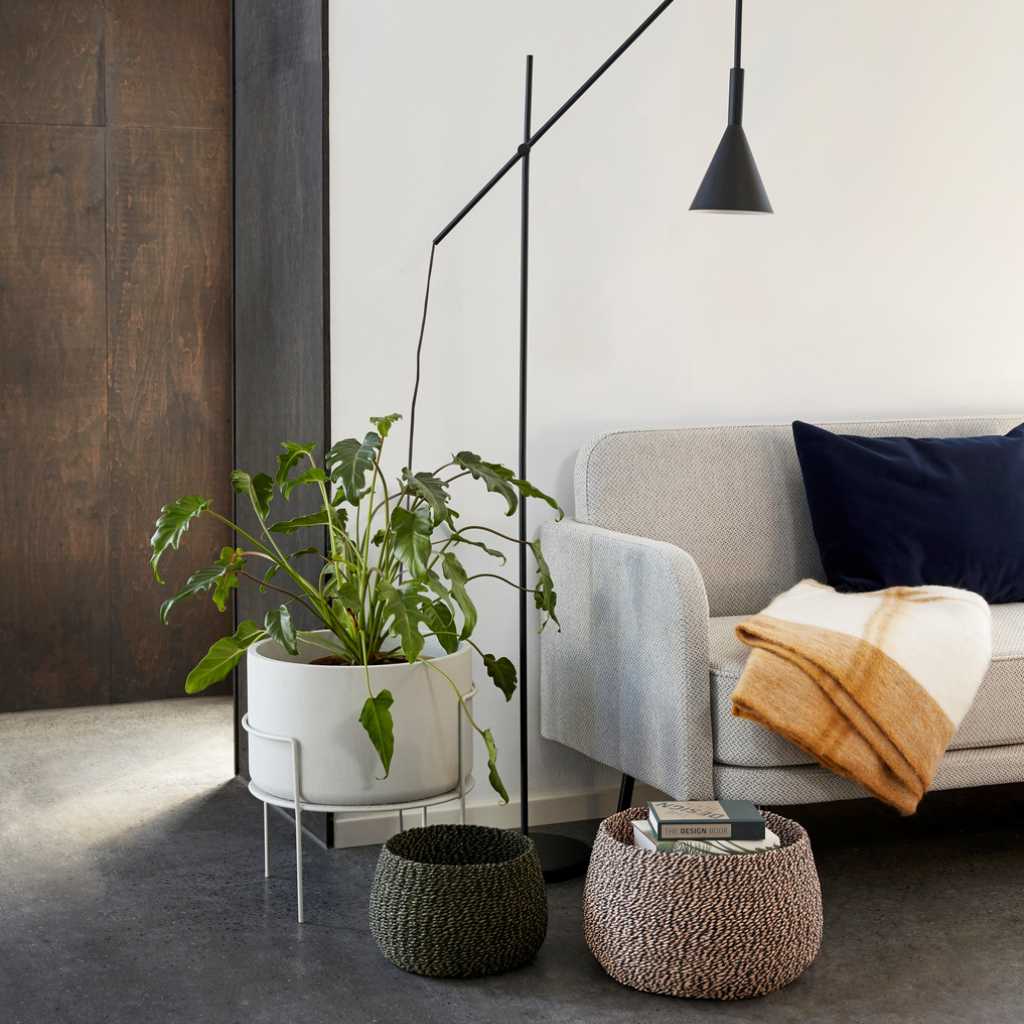 Hübsch Eyrie Kurve Lyserød/Sort (sæt af 2)