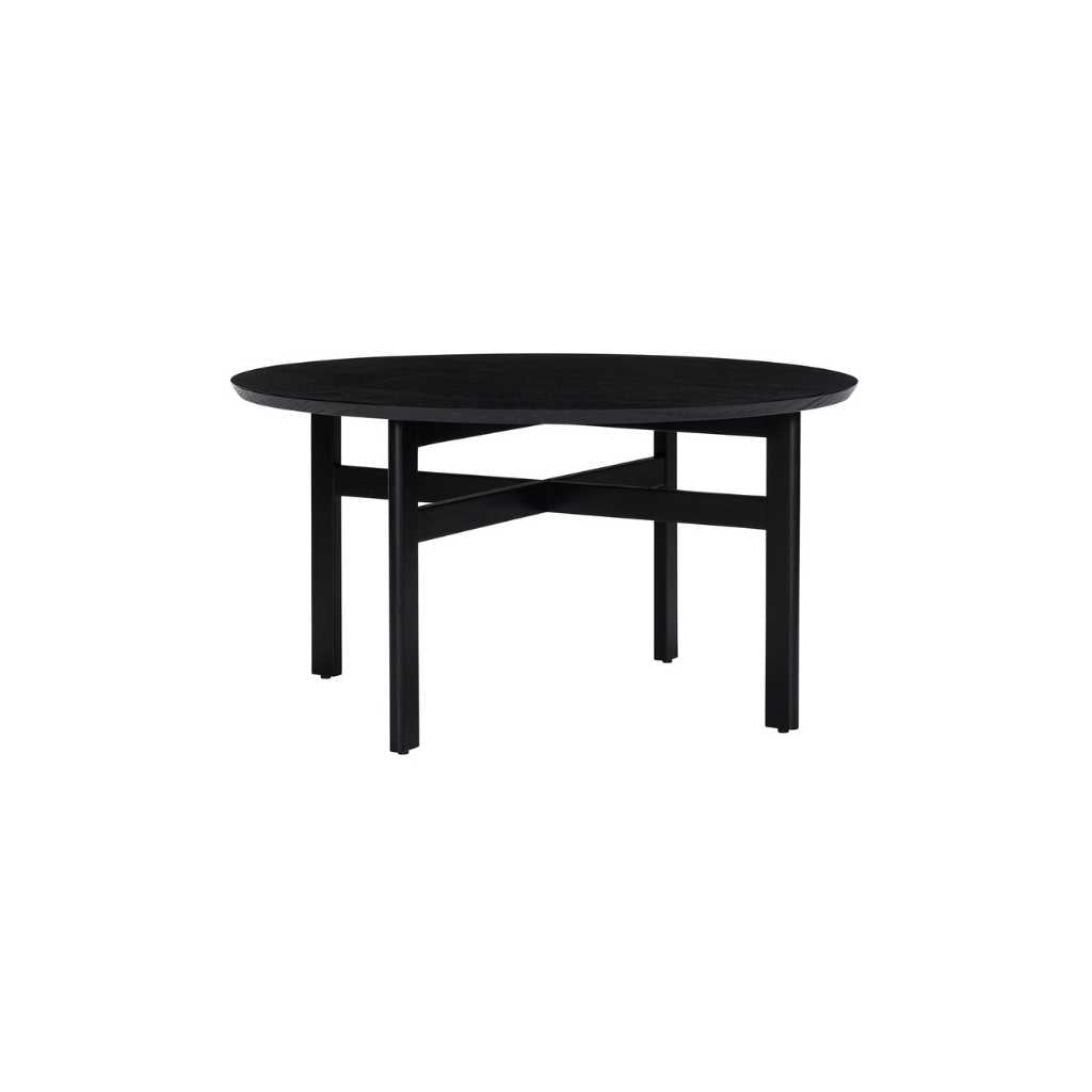 Hübsch Fjord Sofabord Sort