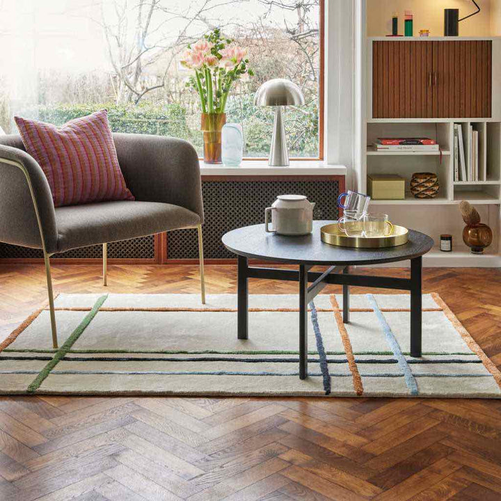 Hübsch Fjord Sofabord Sort