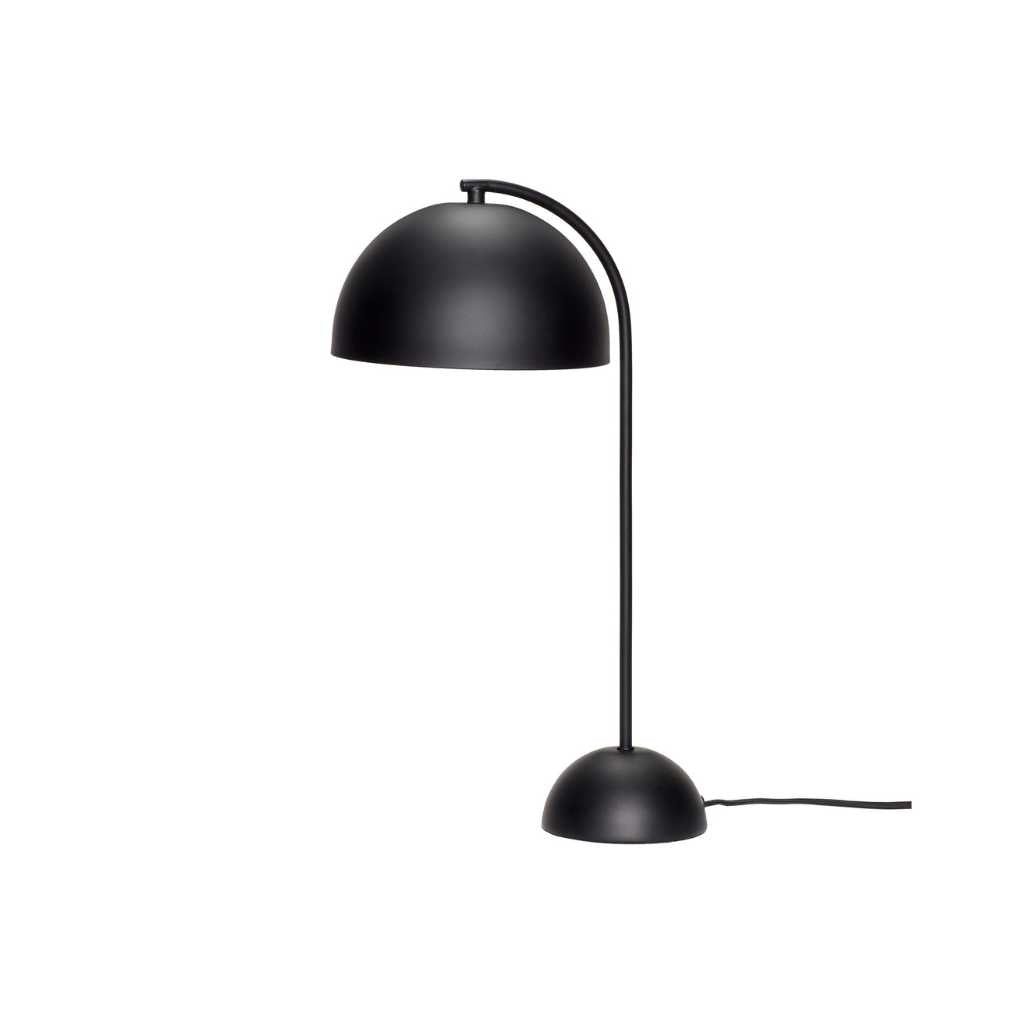 Hübsch Form Table Lamp Black