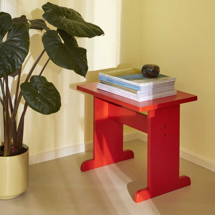 Hübsch Play Side Table Red