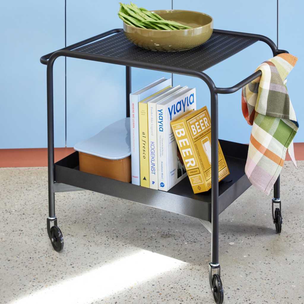 Hübsch Push Rullebord Sort